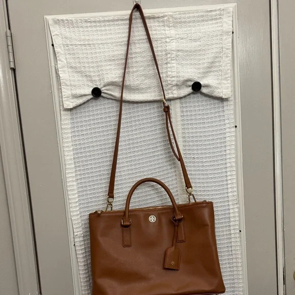Tory Burch Tan Leather Satchel - Picture 6 of 6